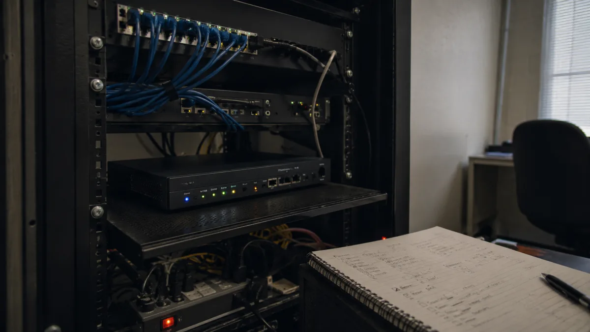 Server firewall and port checklist workspace