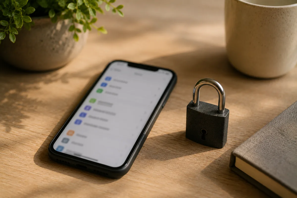 Health app privacy settings