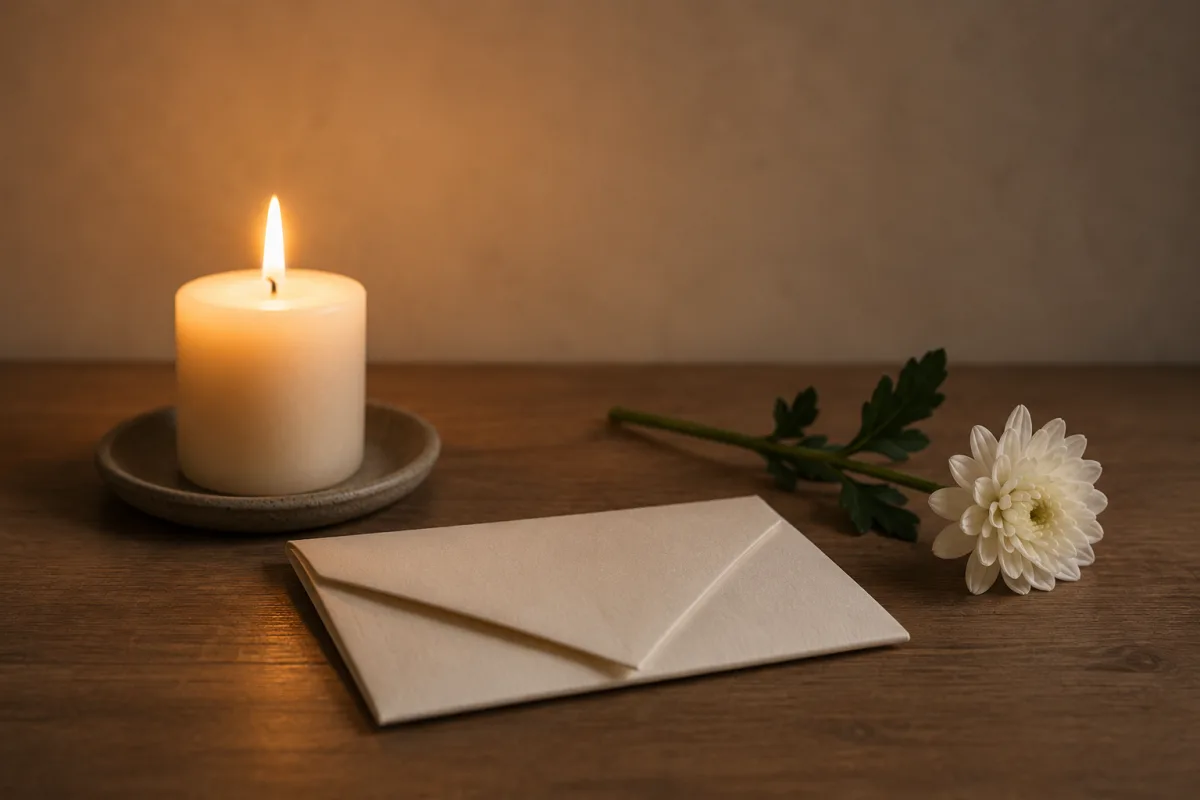 Private grief ritual for loss