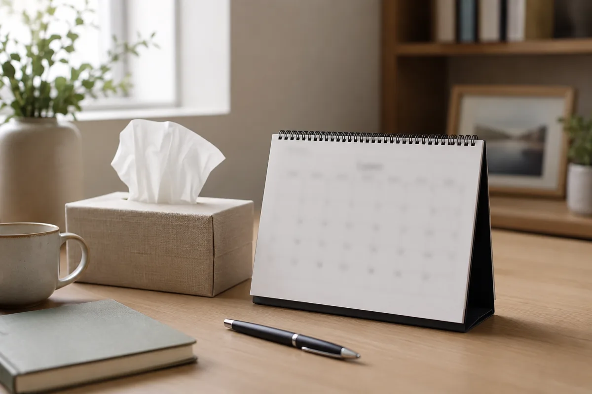 Planning for grief anniversary days