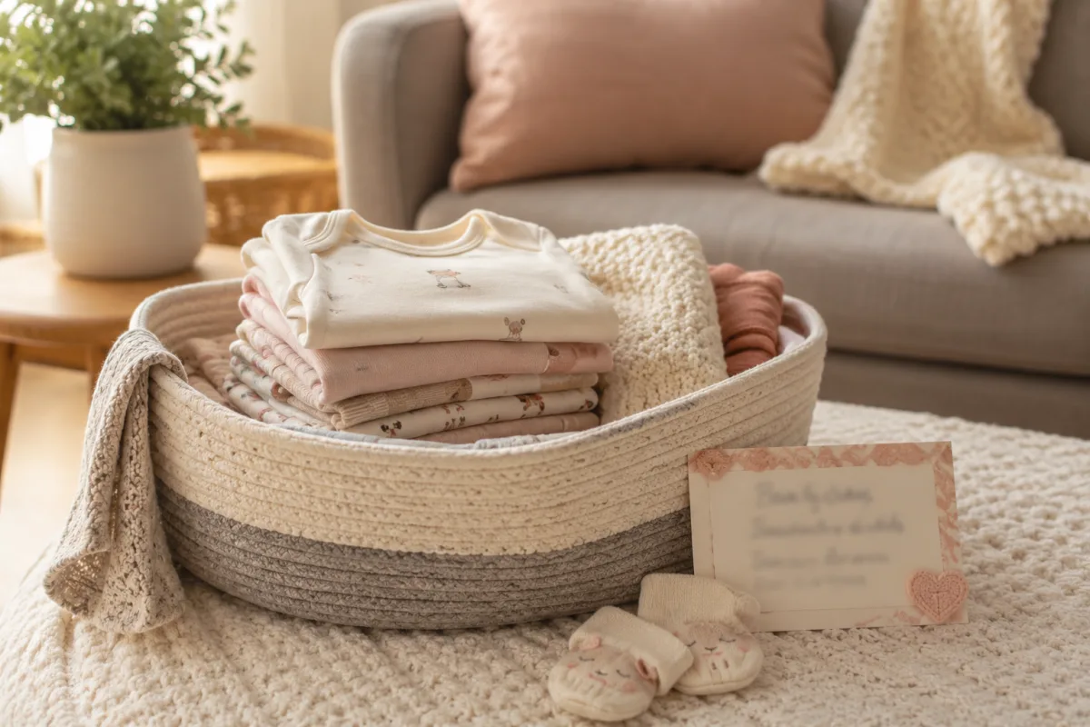 Laundry help gift for new mom