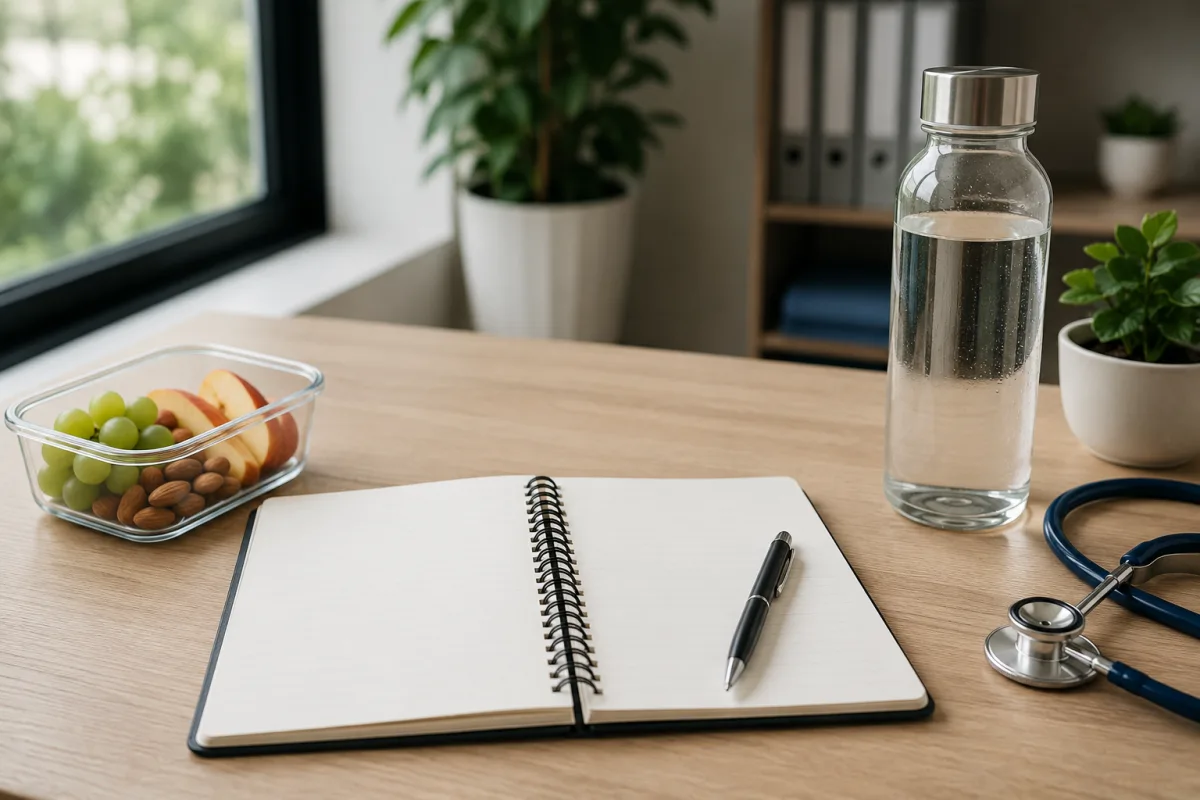 Pregnancy nausea tracking notebook