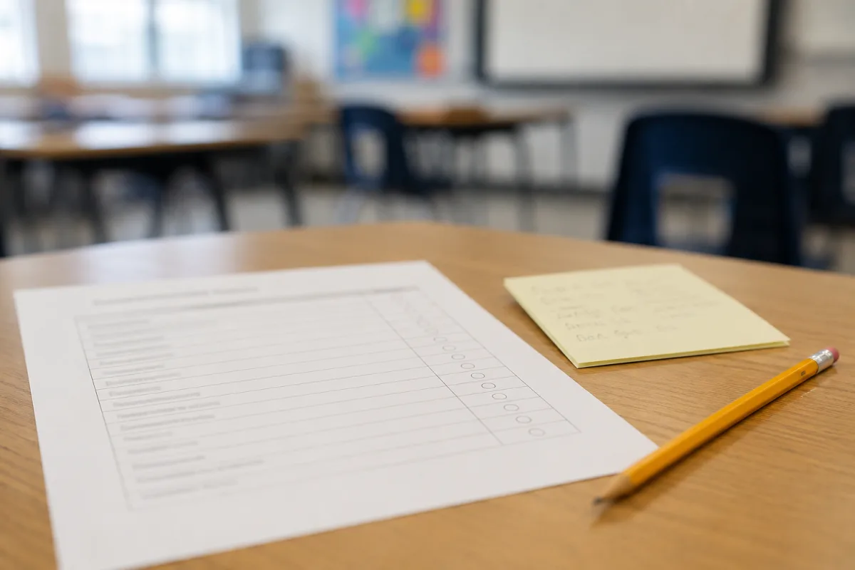 Teacher support for stage fright