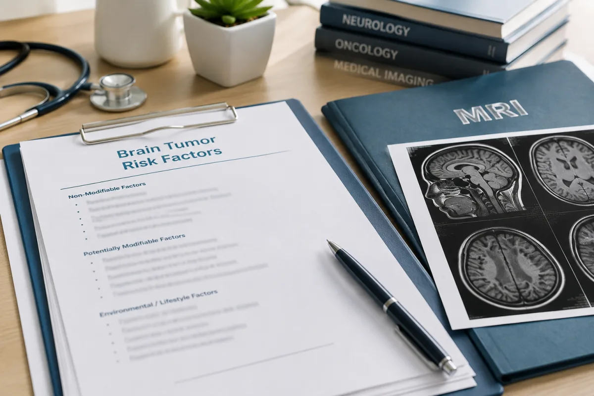 Brain tumor risk factor notes
