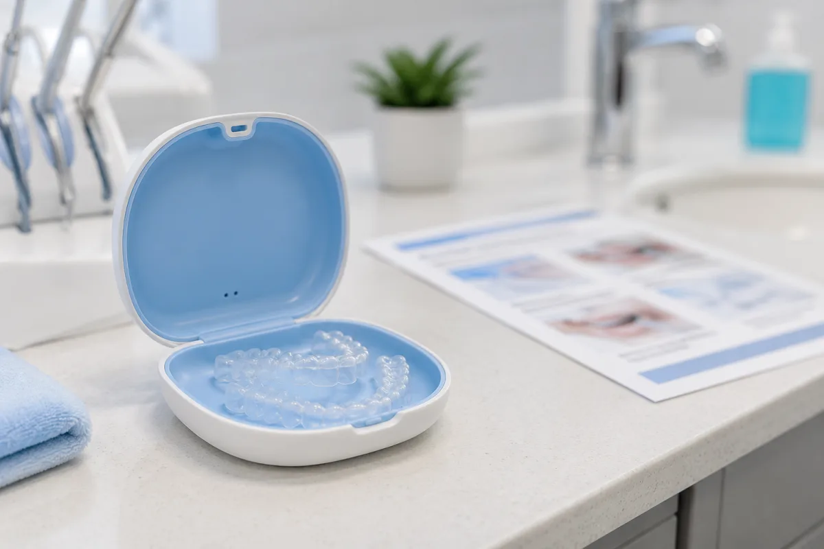 Custom teeth whitening trays
