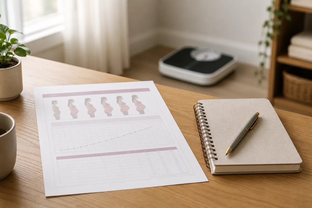 pregnancy weight chart consultation