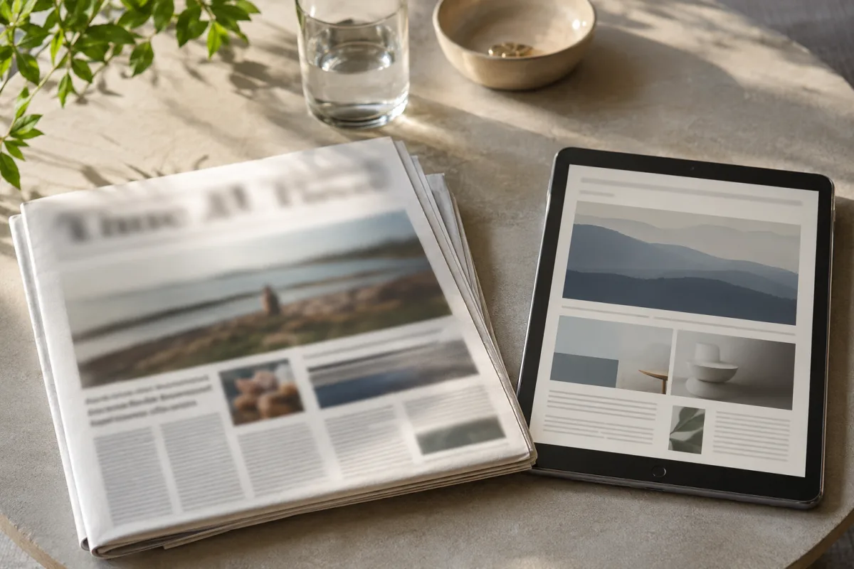 Premium print journalism edition