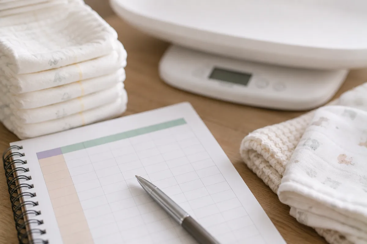 newborn feeding and diaper output