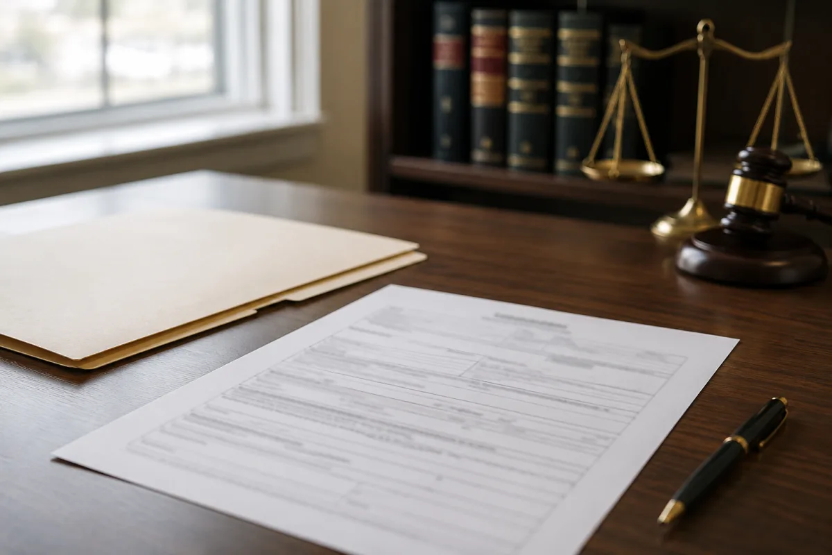 Adult guardianship court petition