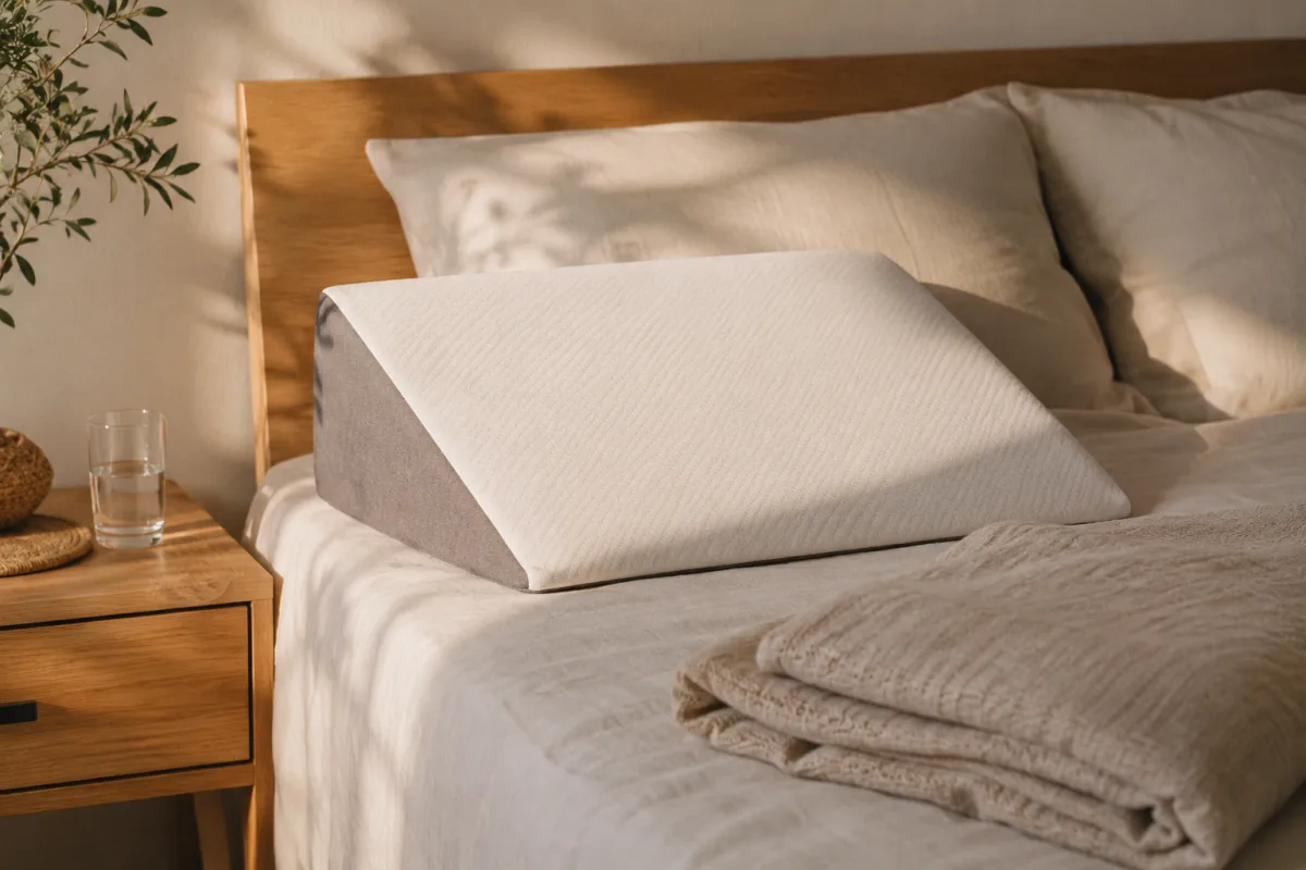 Pregnancy reflux sleep setup