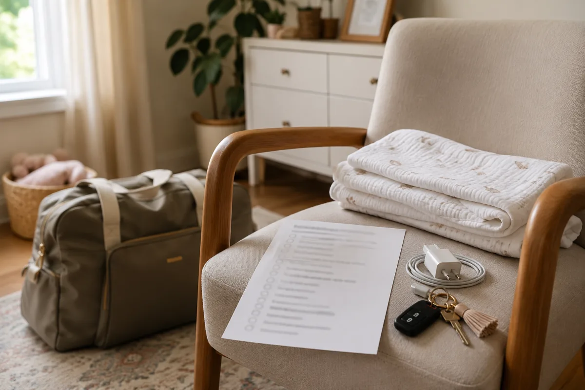 Dad labor planning checklist