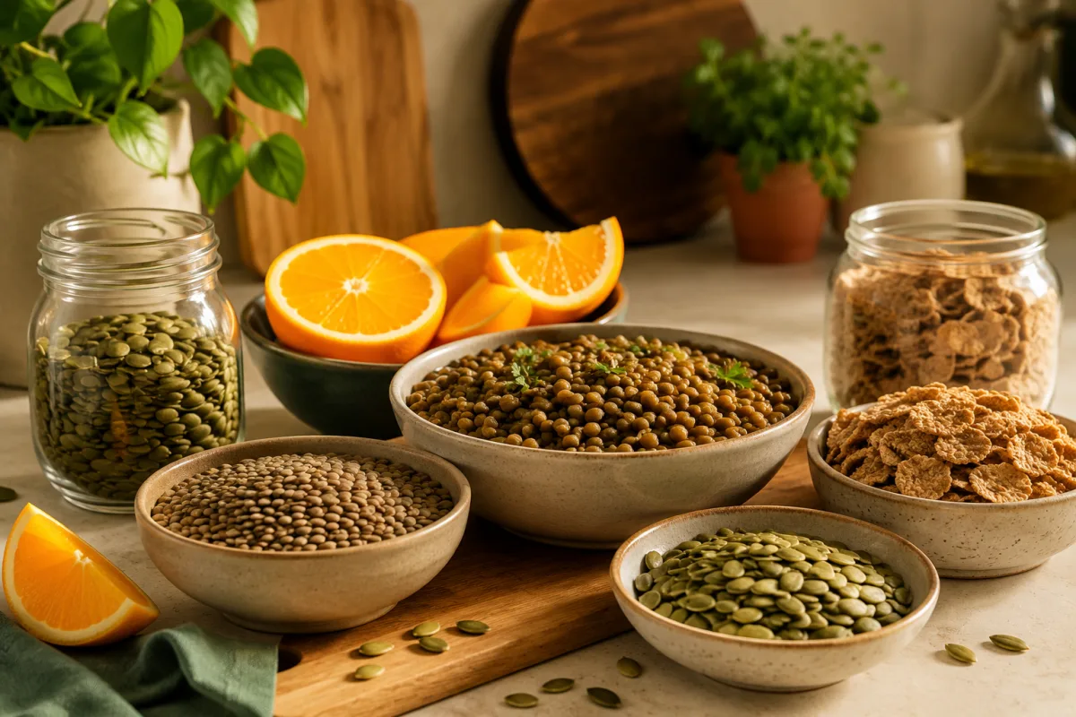 Vegetarian iron foods during pregnancy