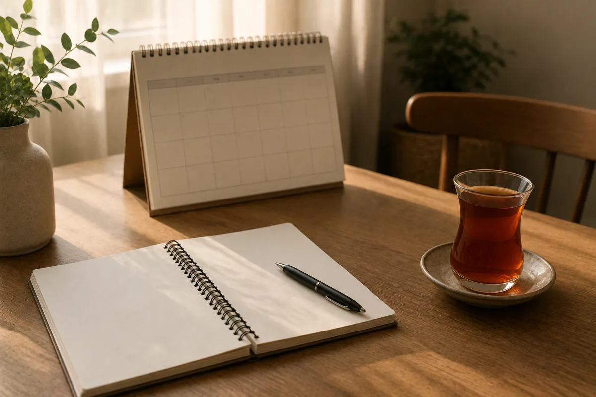 Weekly confidence review