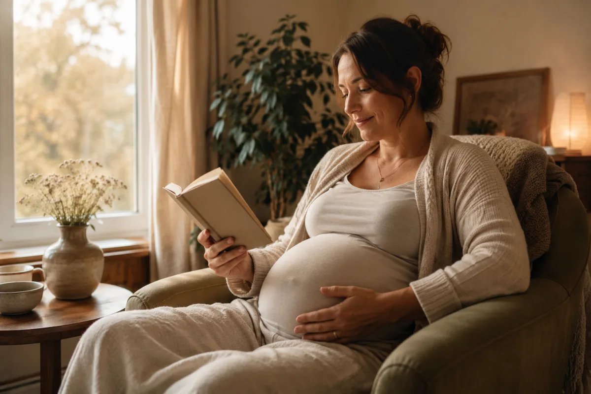 Reading to unborn baby