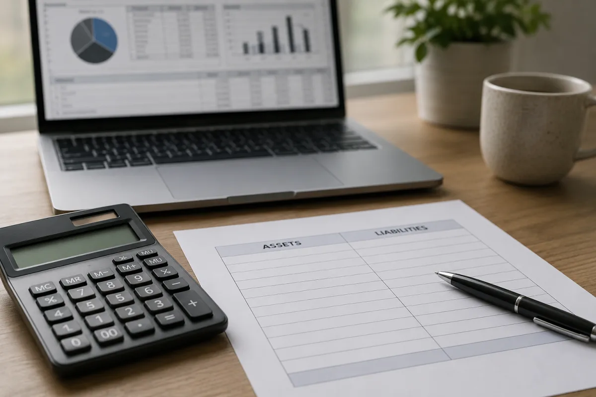 Net worth calculation worksheet