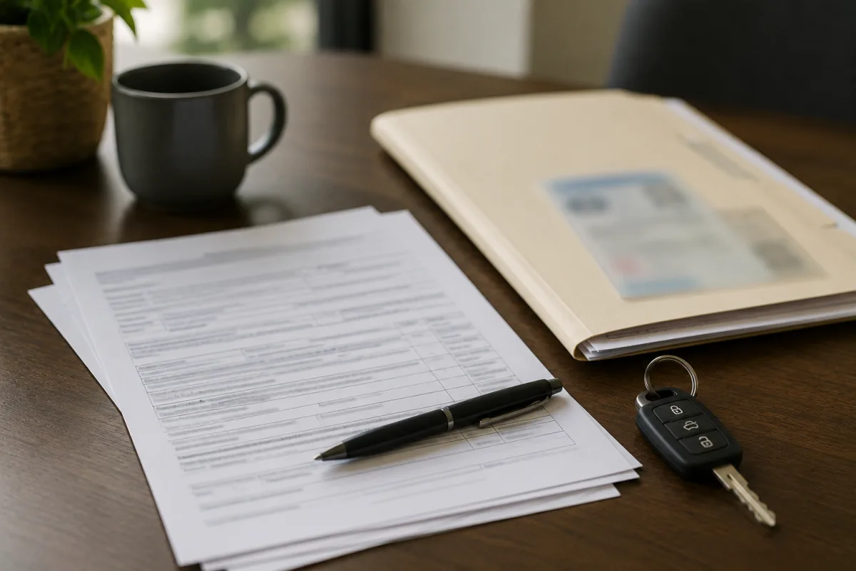 probate vehicle DMV forms