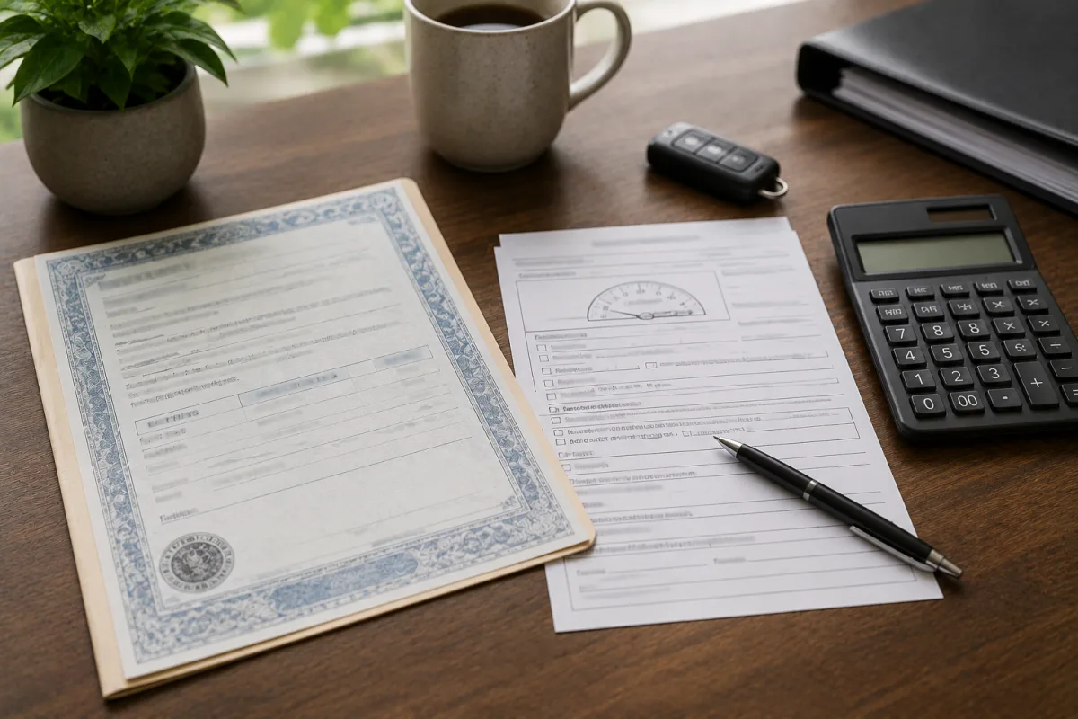 probate car title lien check