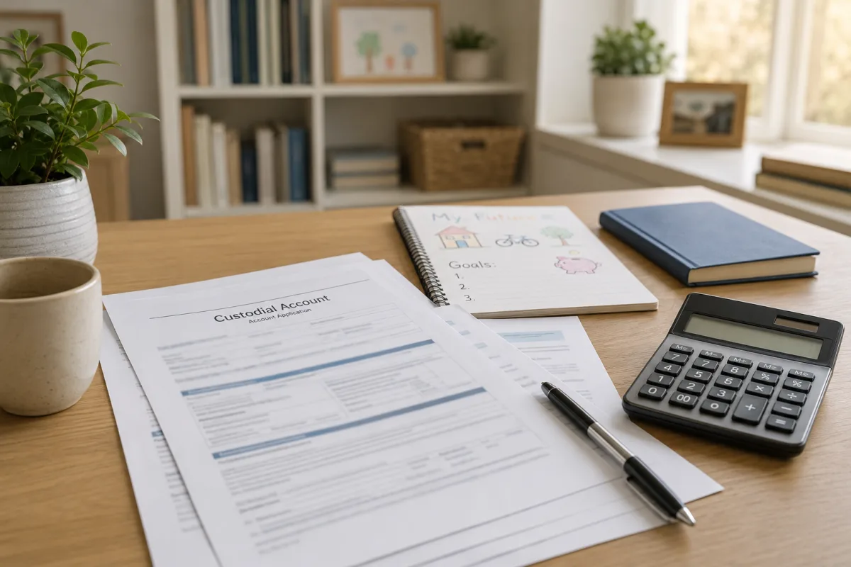 Custodial investment account for child