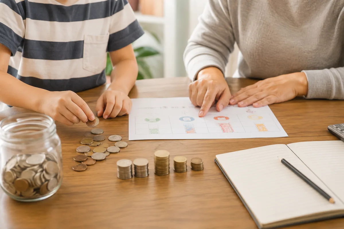 Teaching child stocks and bonds basics