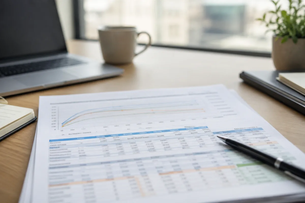 Yield curve spreadsheet setup