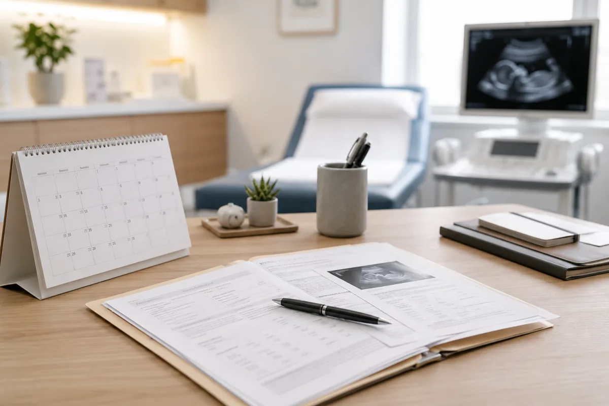 Pregnancy dating ultrasound notes