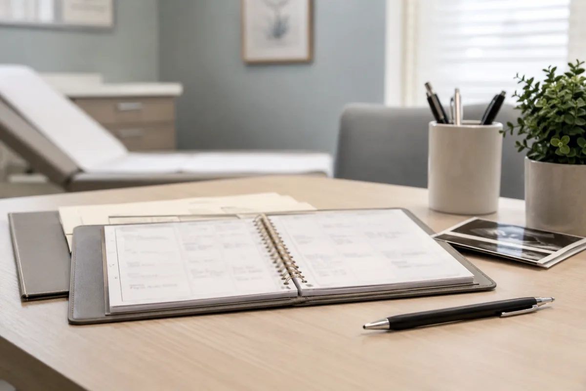 Prenatal dating appointment notes