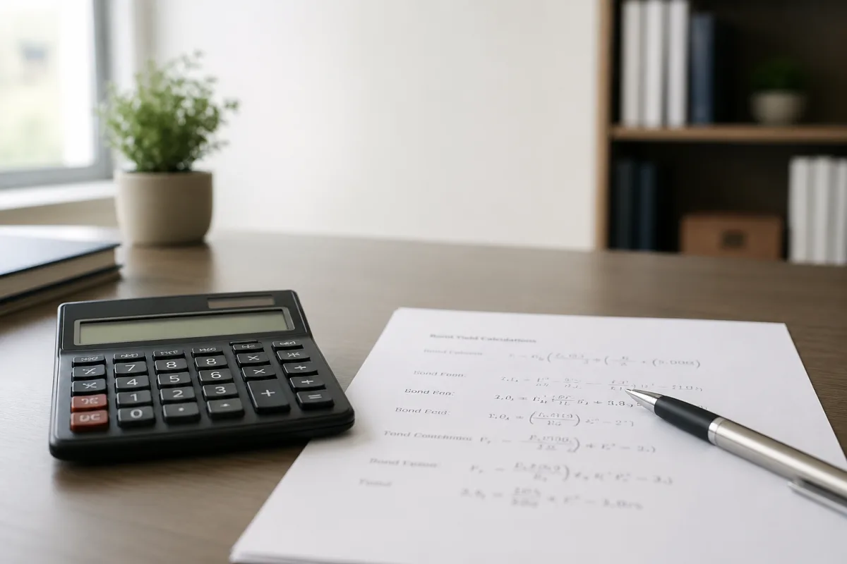 Bond equivalent yield formula worksheet