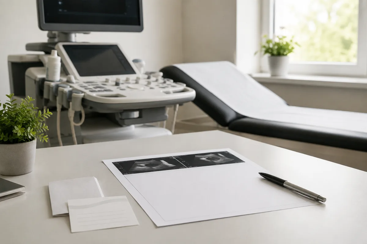 Fetal growth percentile report