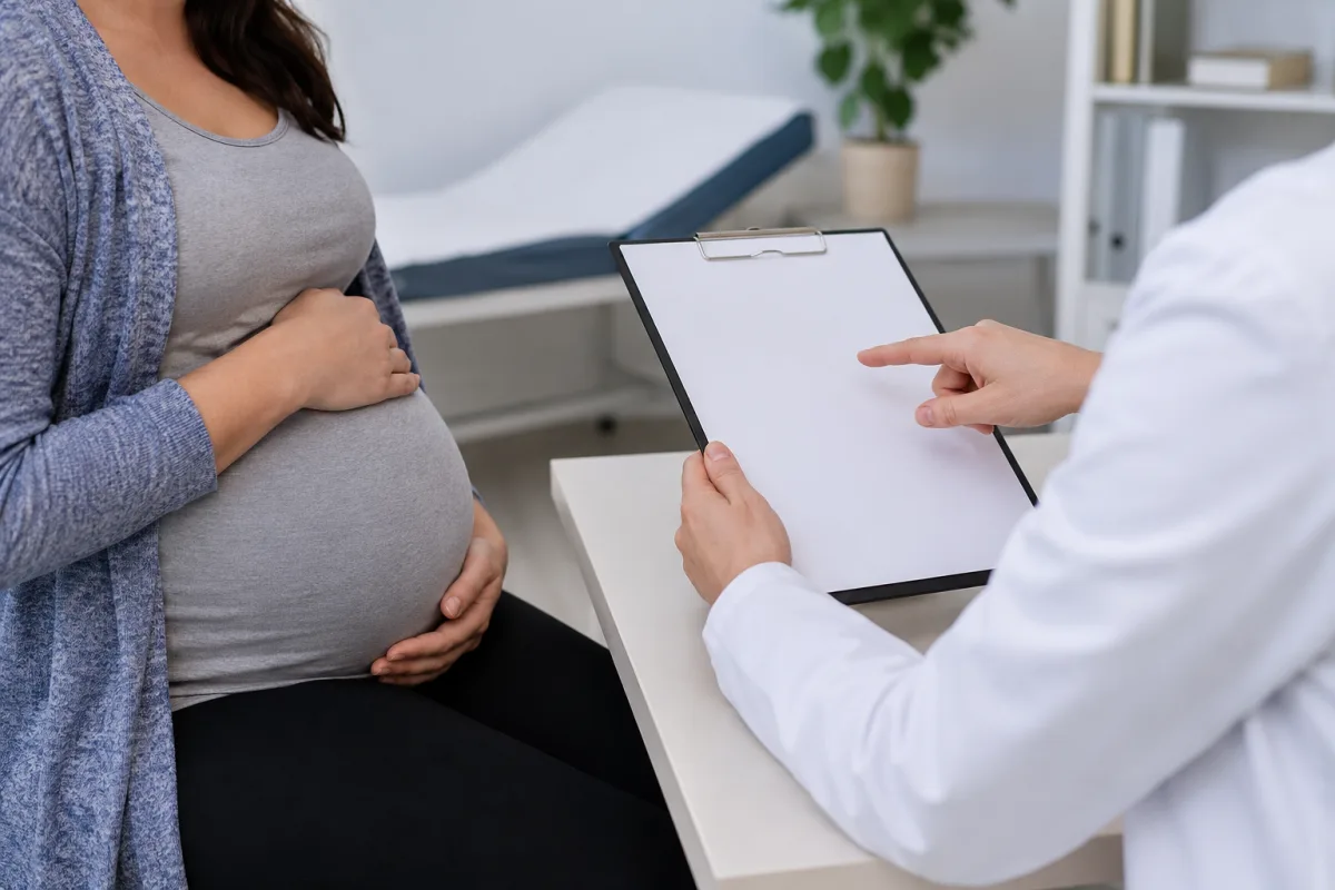 prenatal appointment conversation