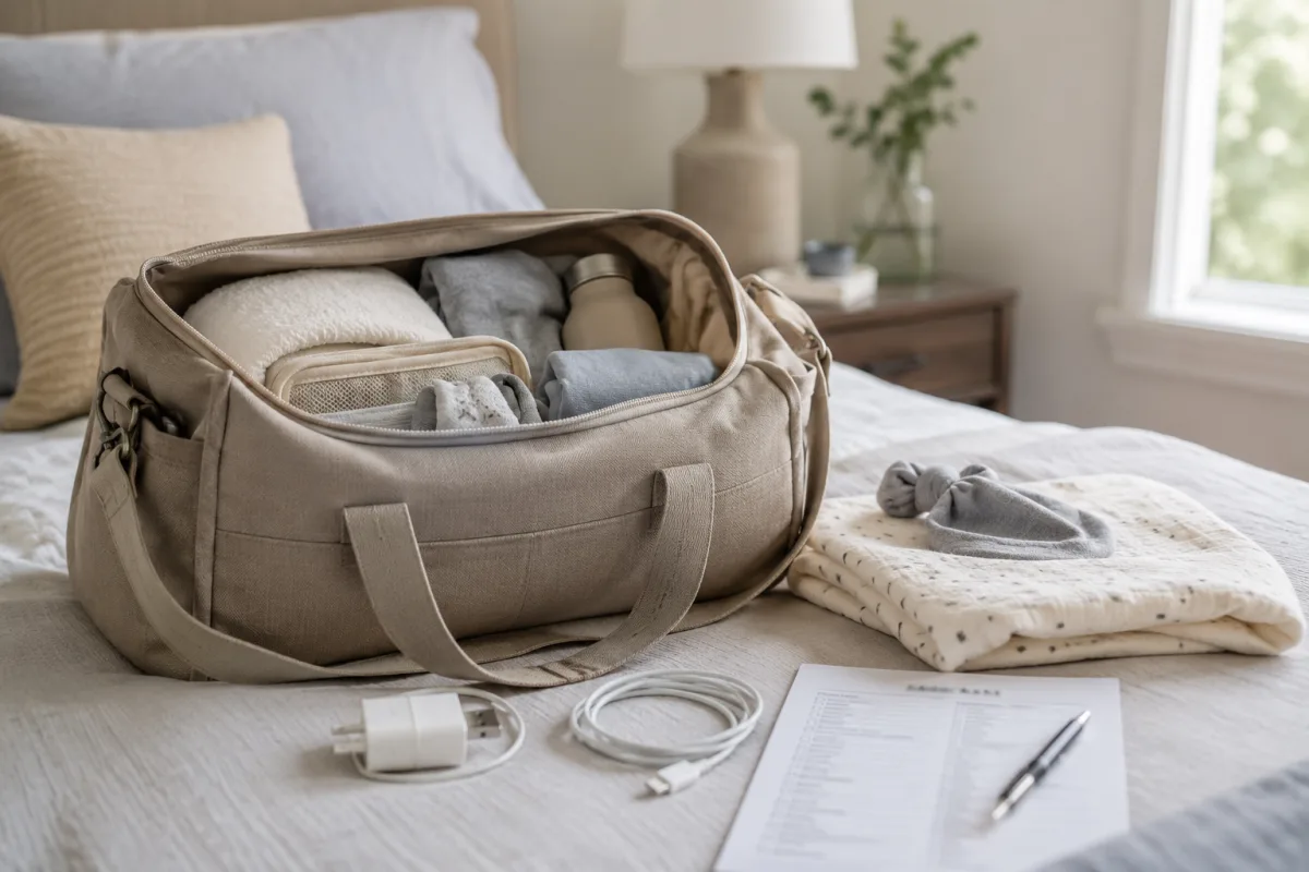 Hospital bag preparation