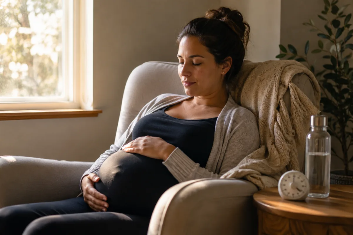 Pregnancy stress body reset setup