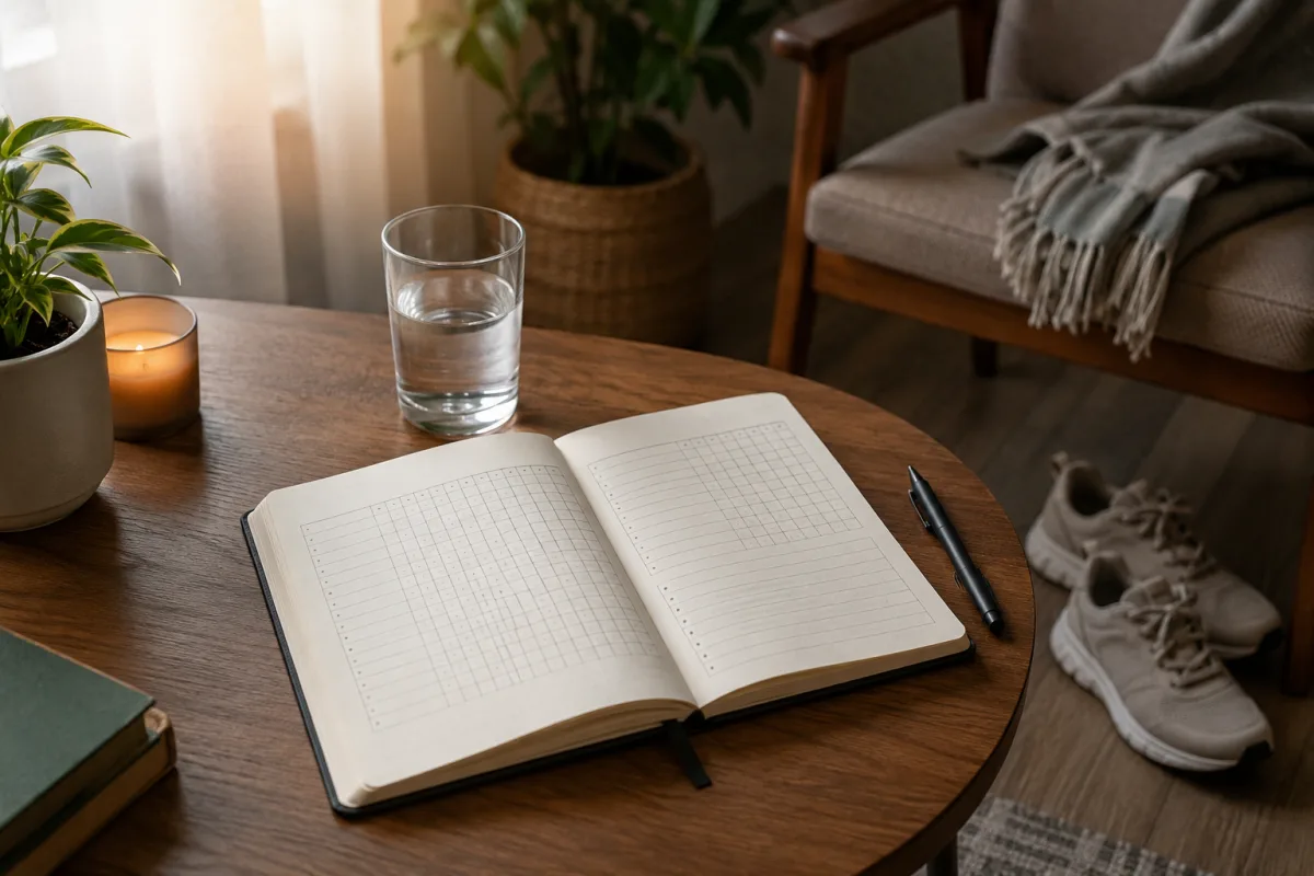 Small habit tracker for building self image
