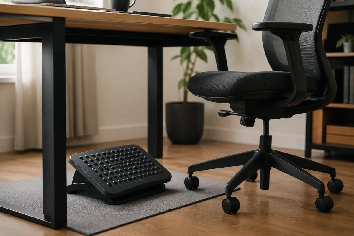 Petite ergonomic workspace