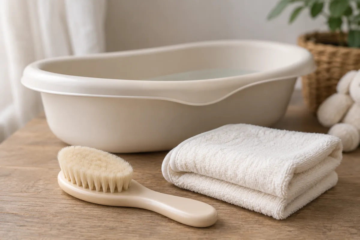 cradle cap gentle scalp routine