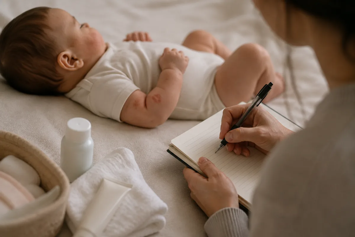 baby scalp rash check