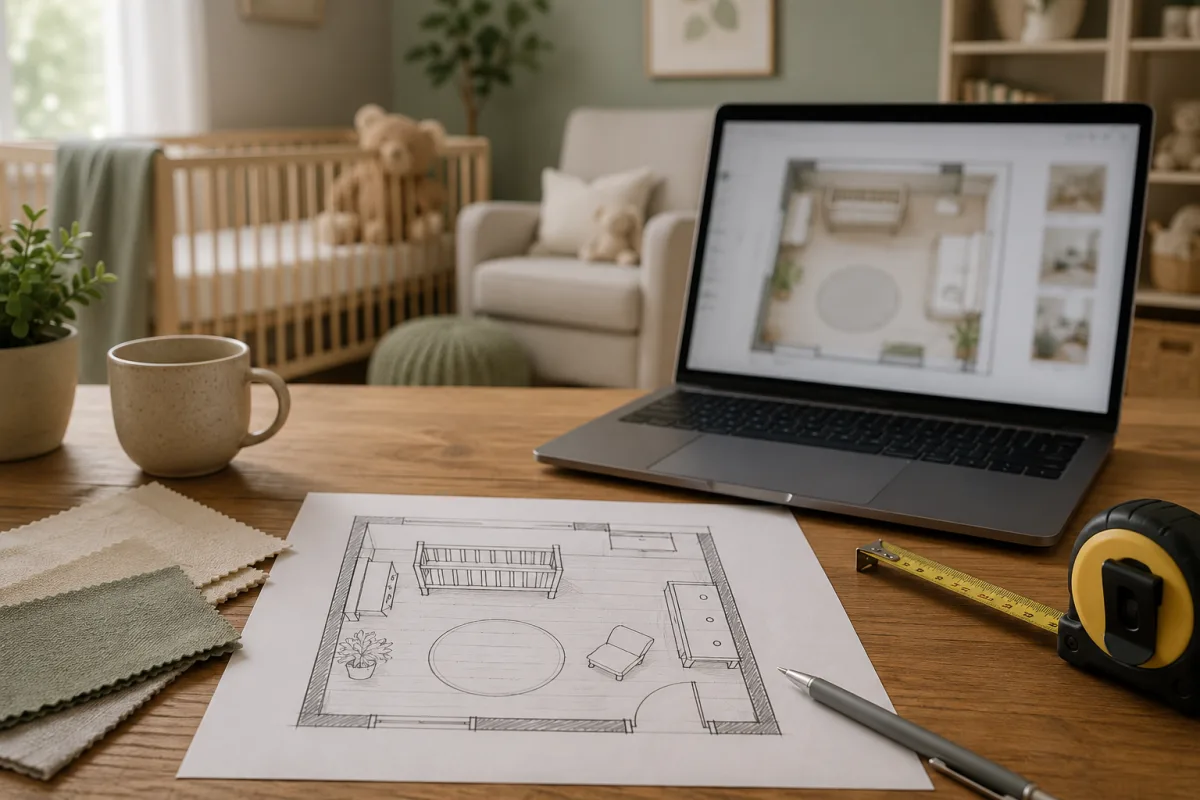 online nursery room measurements