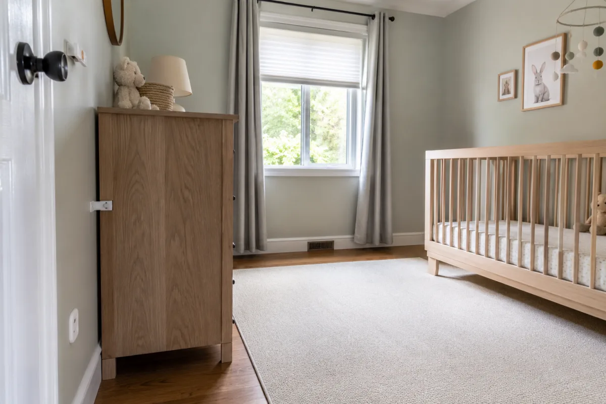 nursery cord and anchor check
