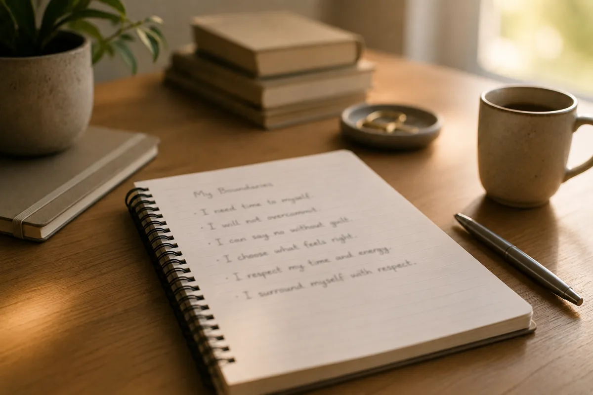 Boundary setting notes