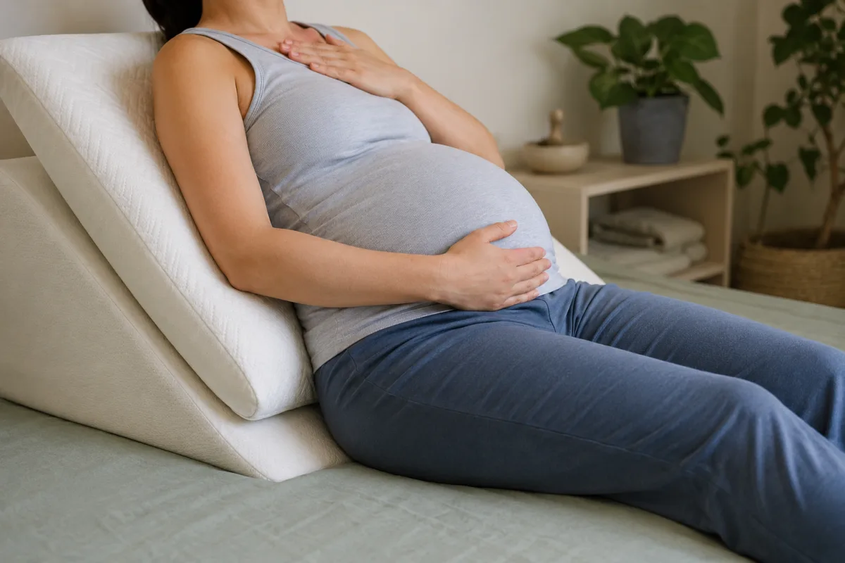 pregnancy breathing core exercise