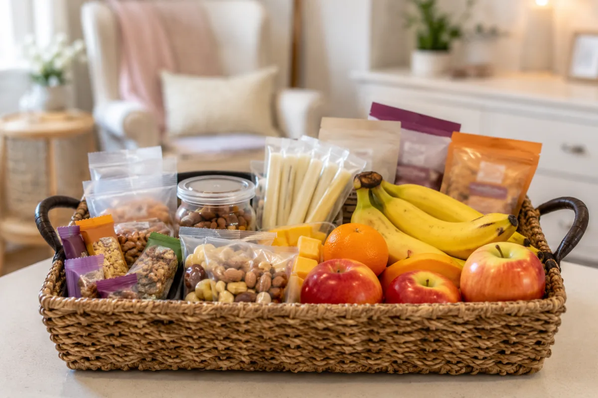 Easy breastfeeding snacks