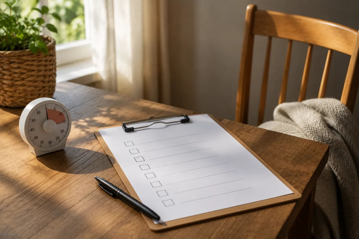 confidence practice plan