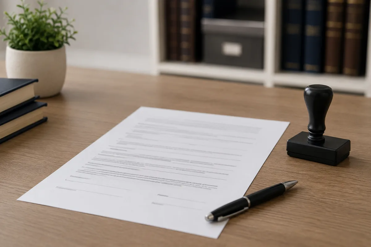 Completing a small estate affidavit