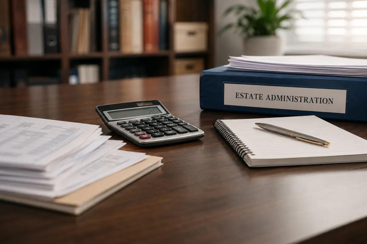 Estate bills and probate notes