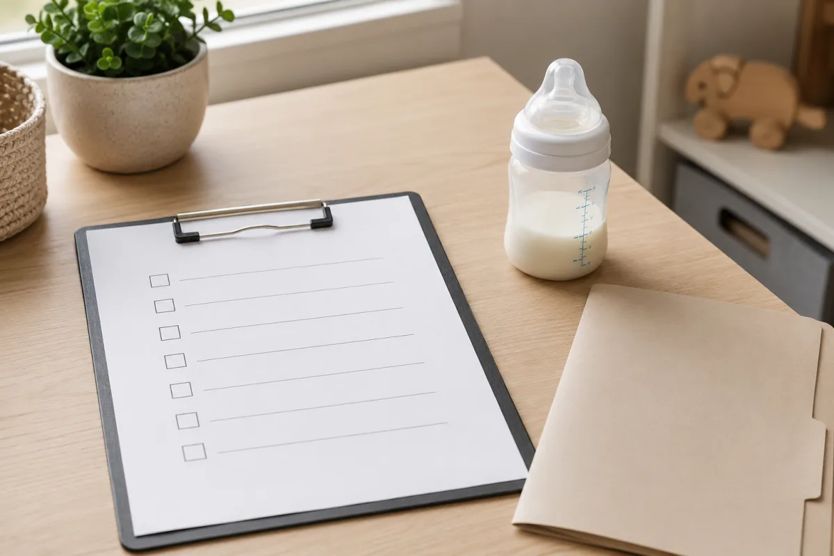 Infant caregiver interview prep