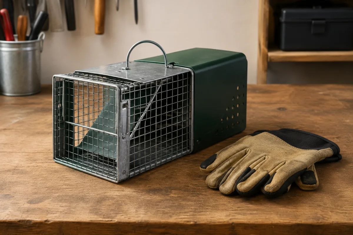 Humane mouse trap options