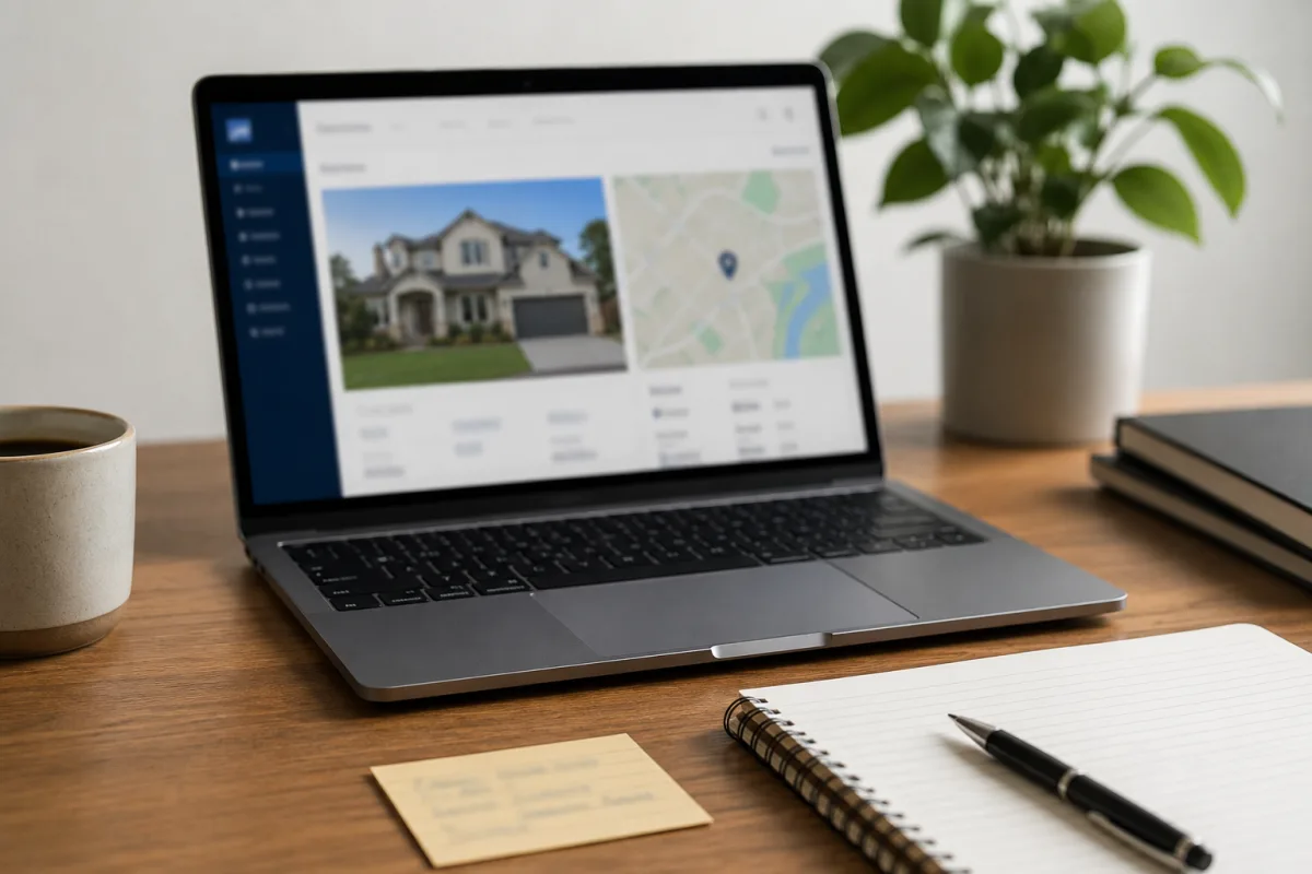 Public property records portal search setup