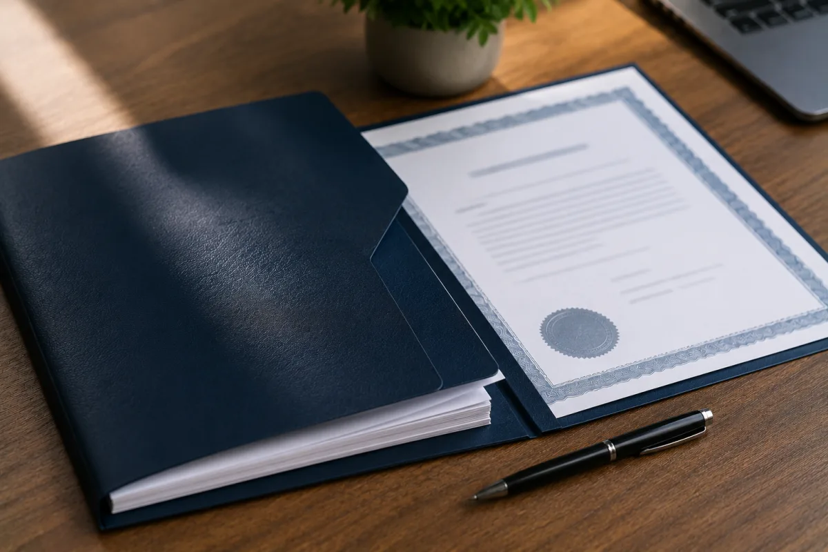 certificate of insurance for leased business space
