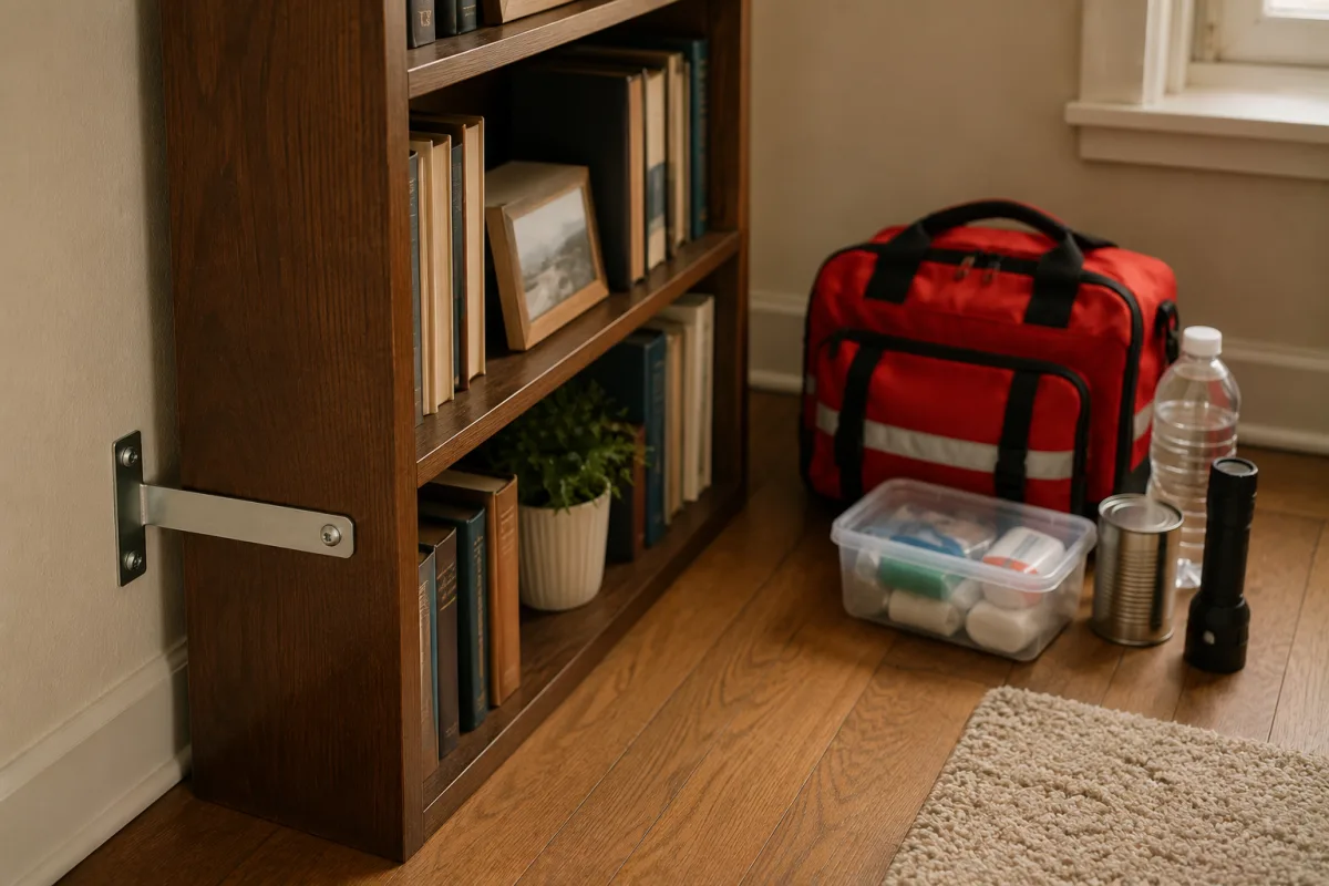 Apartment earthquake preparedness