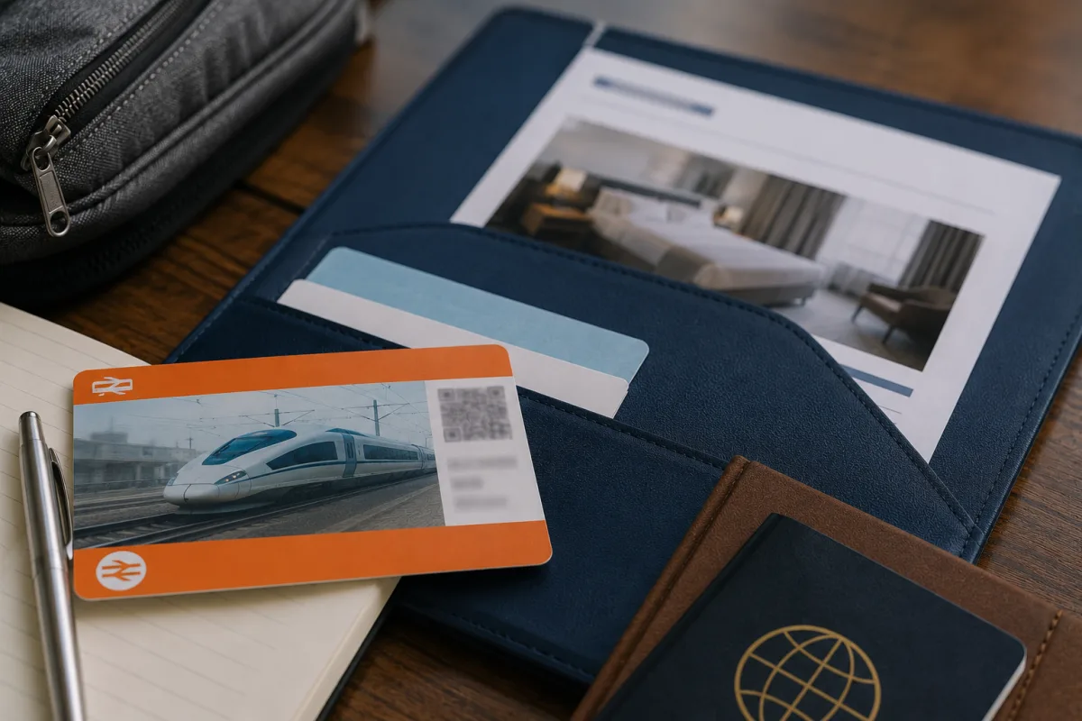 UK domestic travel insurance documents