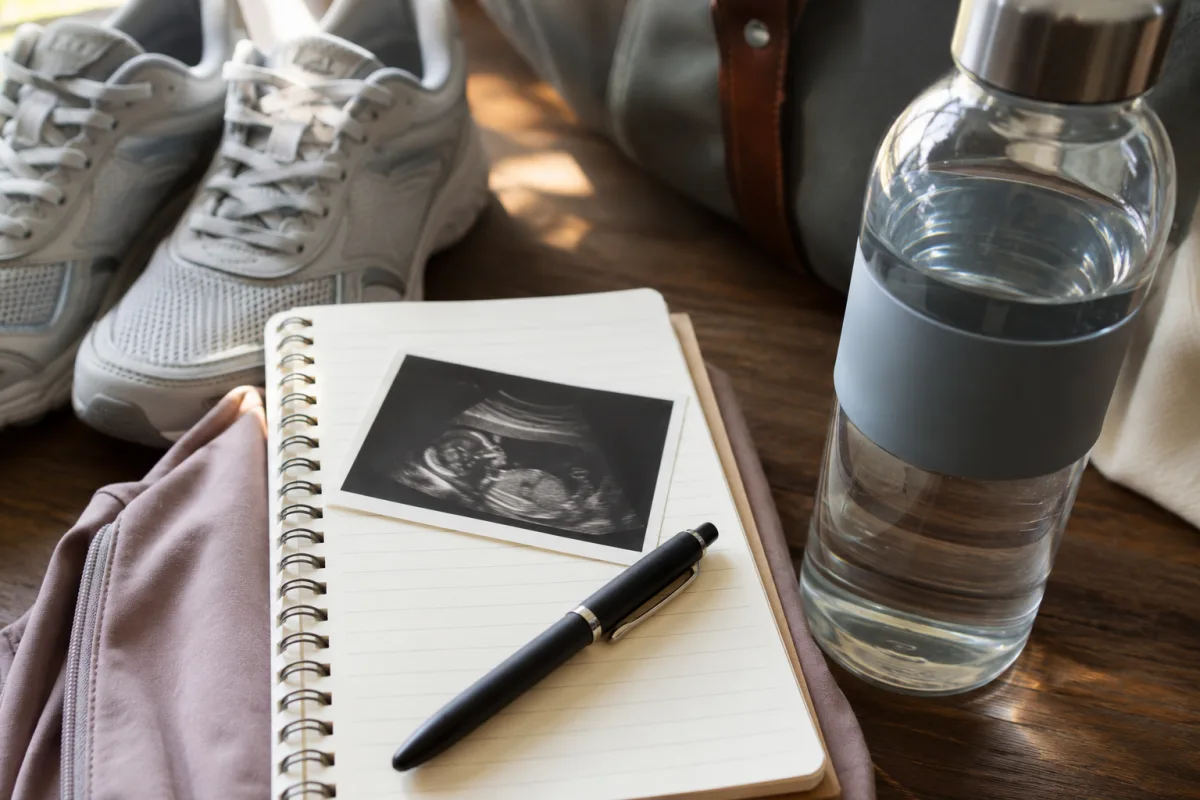 pregnancy exercise warning plan